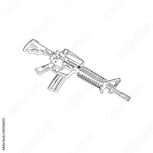 Rifle illustration PNG