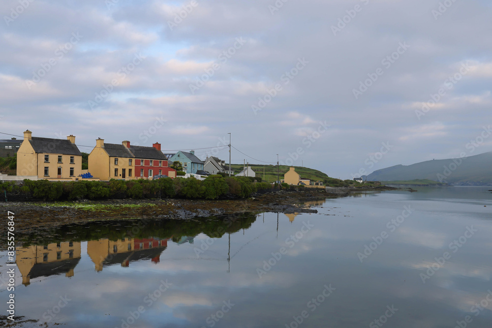 Reflection in Portmagee, Ireland Reflection in Portmagee, Ireland