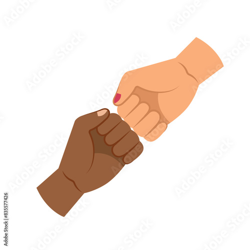 fist hands social greeting symbol