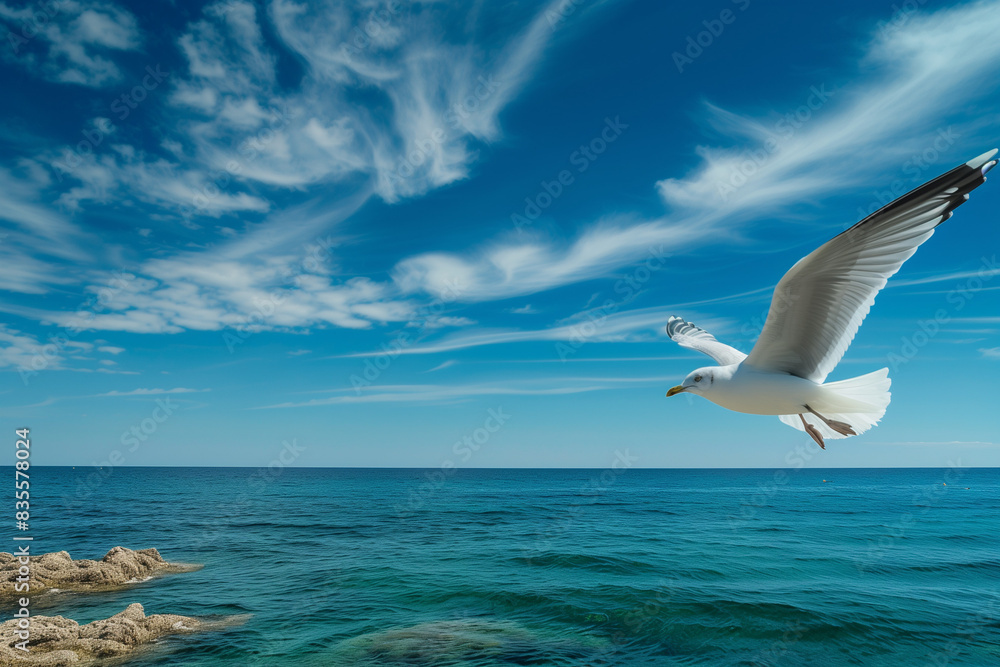 seagull in the sky seagull in the sky