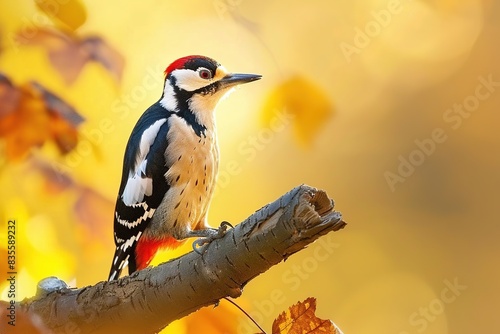 Great spotted woodpecker (Dryocopus martius) photo