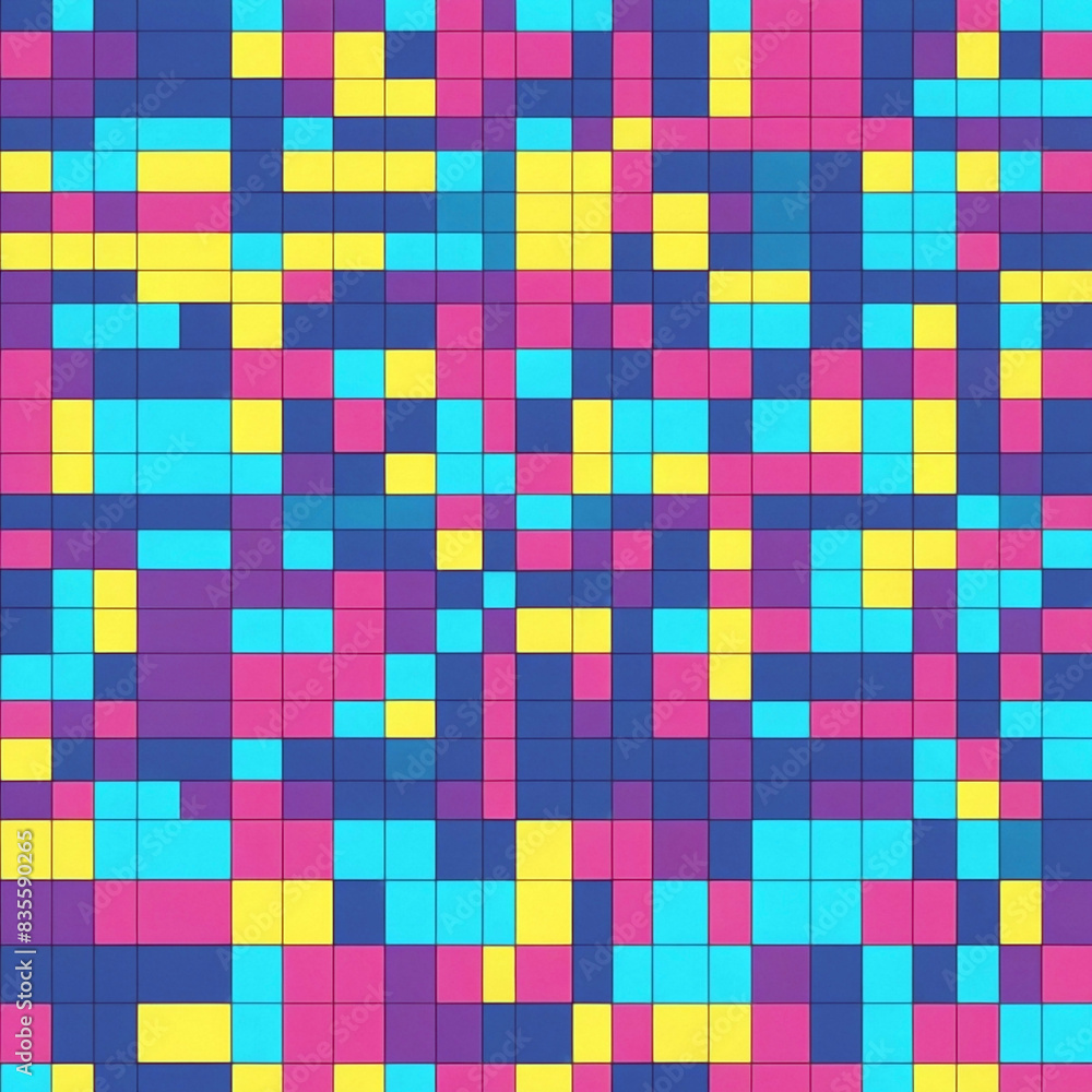 abstract background with squares abstract background with squares