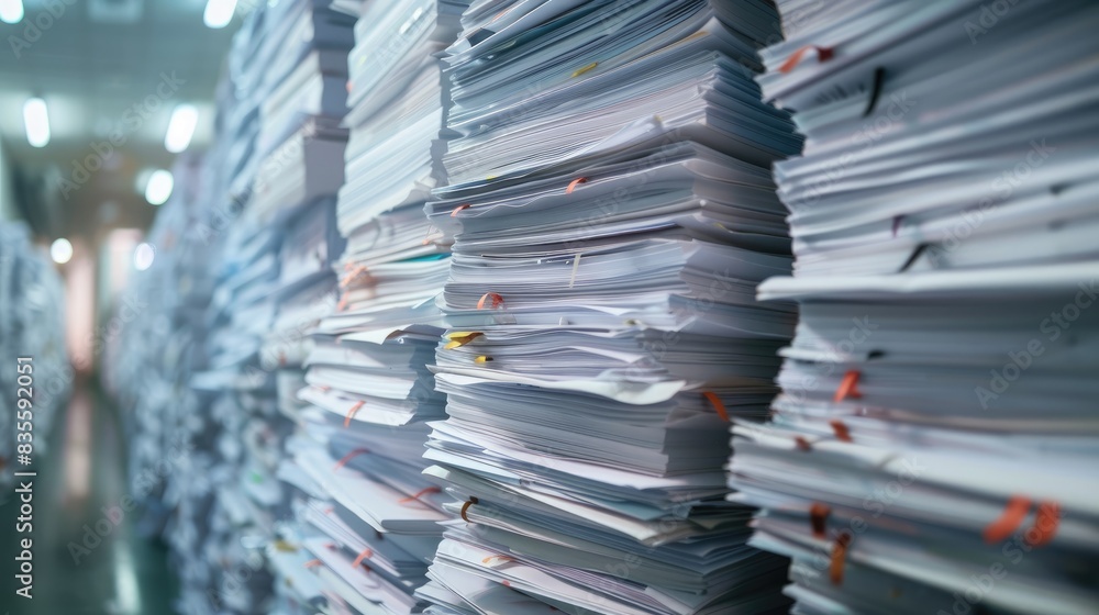 Stack of documents