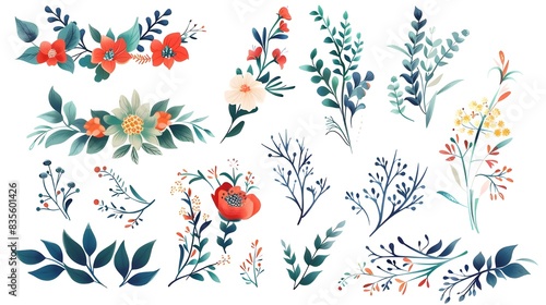 background with poppies