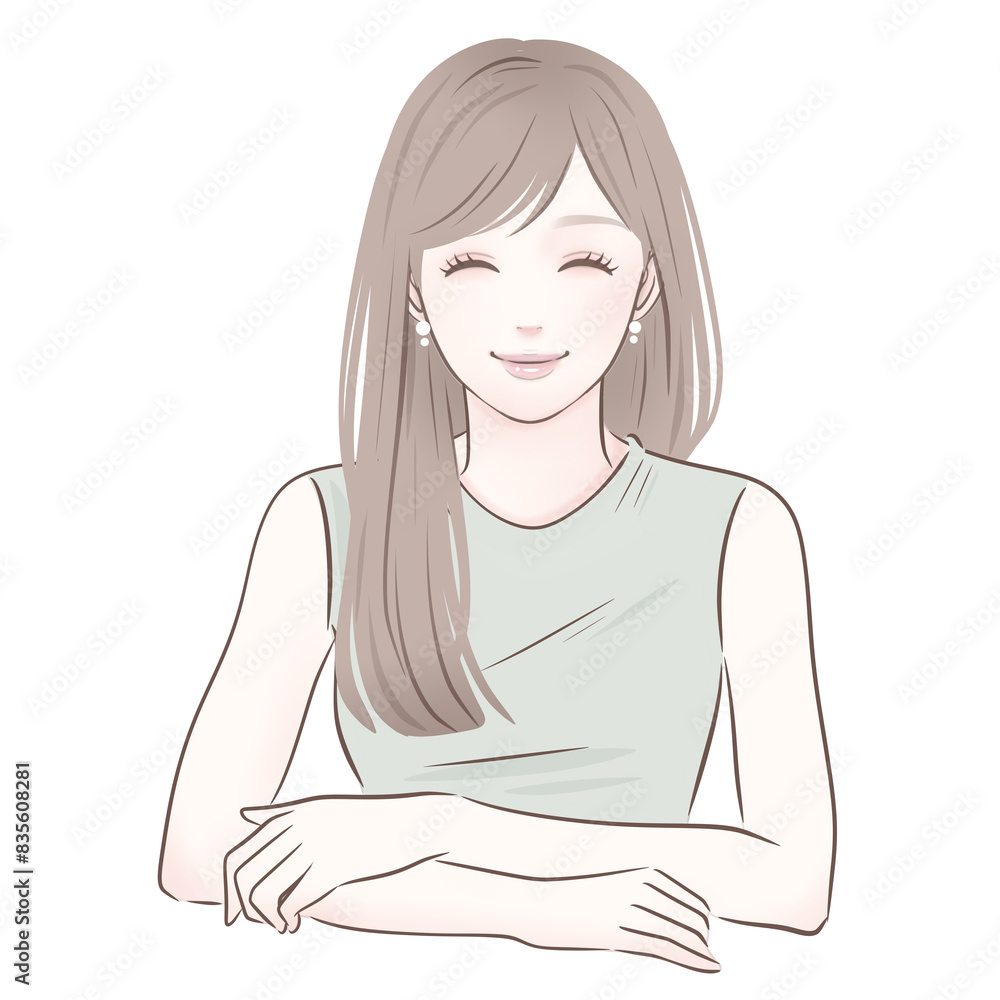 女性・女の子のイラスト素材