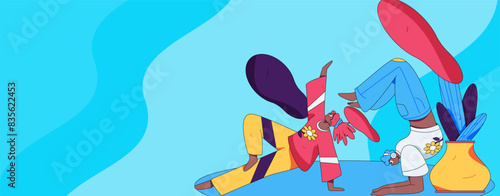Practicing yoga, physical and mental health, flat vector character concept, operation hand drawn illustration
