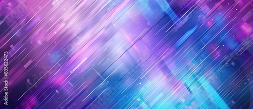 abstract artistic wallpaper with modern surface textures in purple and blue 