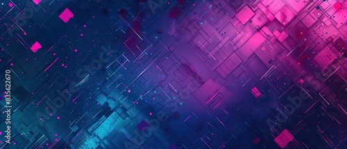 abstract artistic wallpaper with modern surface textures in purple and blue 