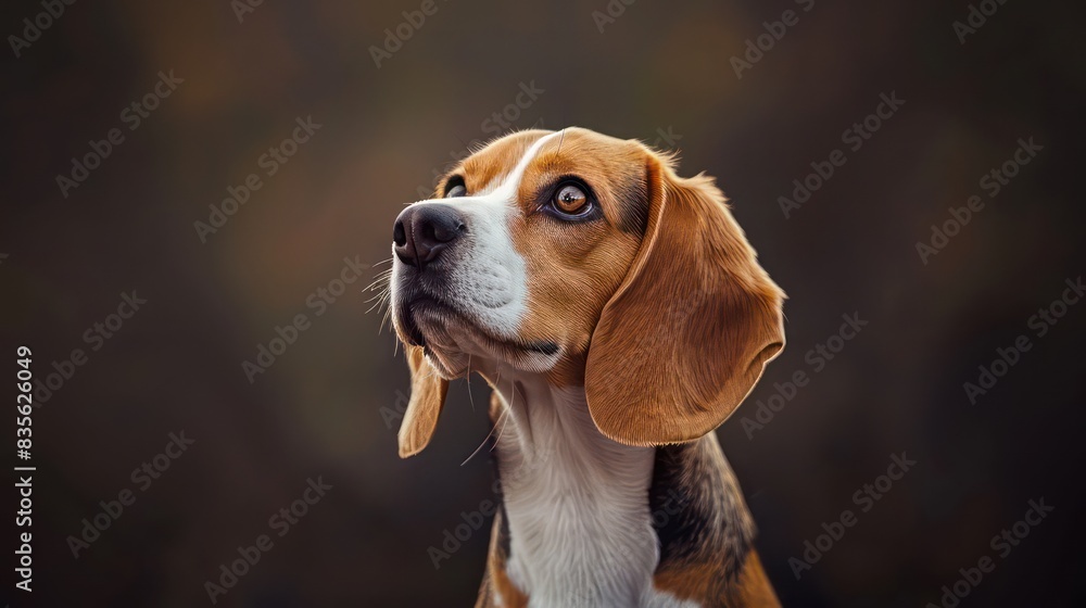 beagle dog portrait wallpaper with good expression and blurred neutral background
beagle dog portrait wallpaper with good expression and blurred neutral background