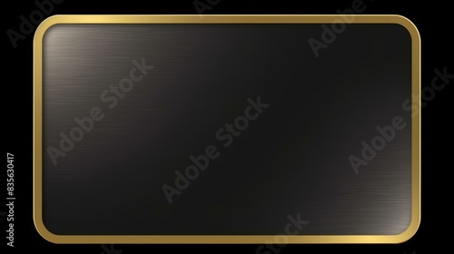 Luxurious gold foil label on velvet with sophisticated design, high definition, and premium quality.