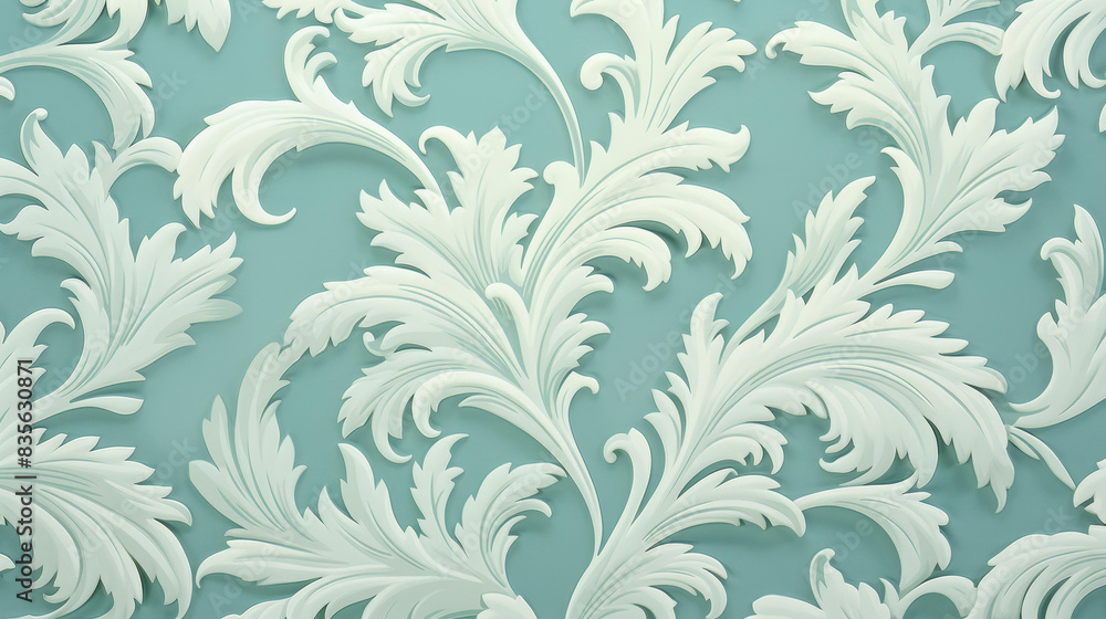Explore an elegant damask texture with delicate details in high definition and sophisticated design. Explore an elegant damask texture with delicate details in high definition and sophisticated design.