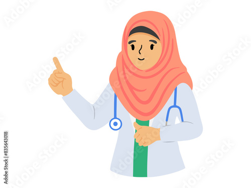 APD Uniform Female Doctor Illustration