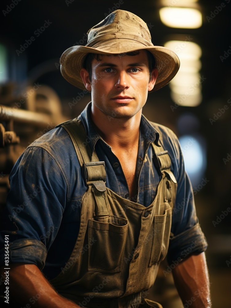 Obraz premium portrait of a cowboy