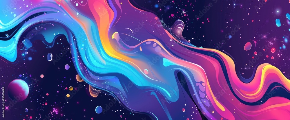 Abstract Designs With A Futuristic Touch, Cartoon Style, Background Abstract Designs With A Futuristic Touch, Cartoon Style, Background