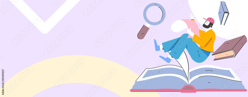 Character reading quietly vector concept operation hand drawn illustration
Character reading quietly vector concept operation hand drawn illustration