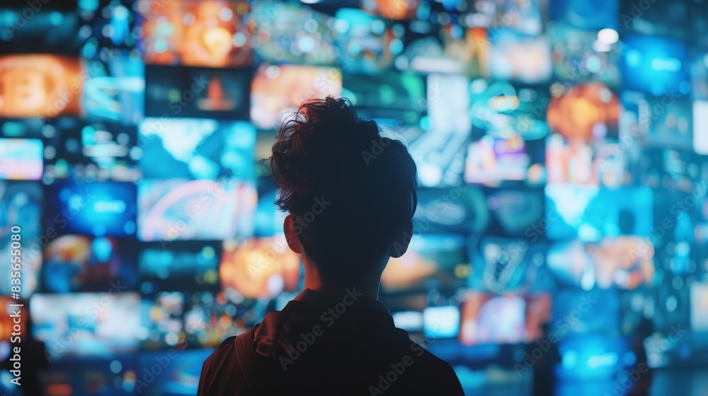 The concept of digital content, a social network service, streaming video, and NFT, which is a non-fungible token. The concept of digital content, a social network service, streaming video, and NFT, which is a non-fungible token.