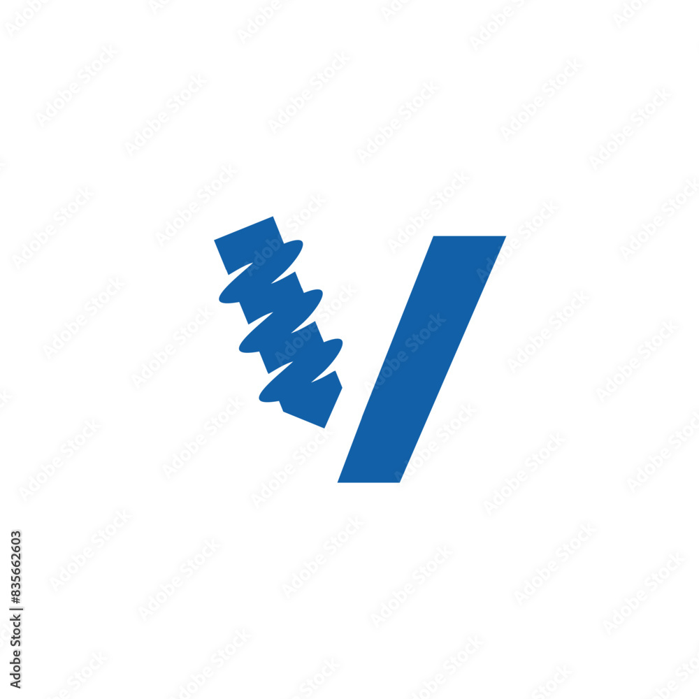 Letter V Drilling logo icon vector template Letter V Drilling logo icon vector template