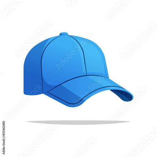 Baseball cap vector isolated on white background