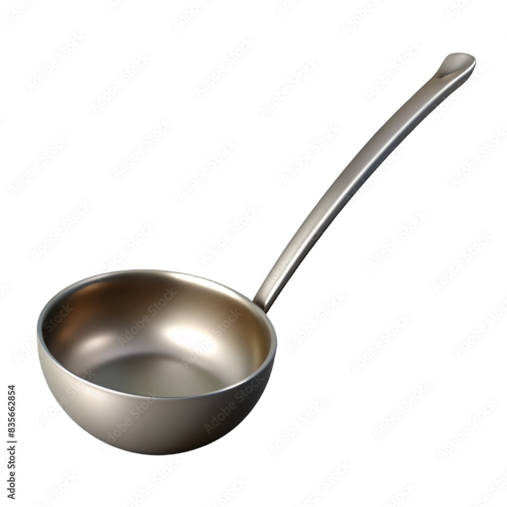 Metallic utensil reflects shiny silver ladle, a chef's tool for serving culinary meals Metallic utensil reflects shiny silver ladle, a chef's tool for serving culinary meals
