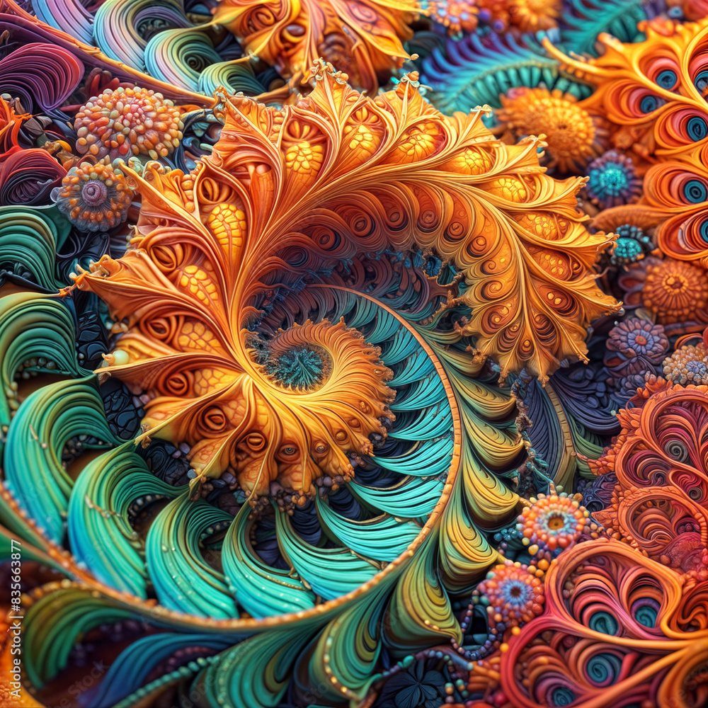 abstract fractal background abstract fractal background