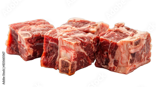 Rib eye isolated on a transparent background