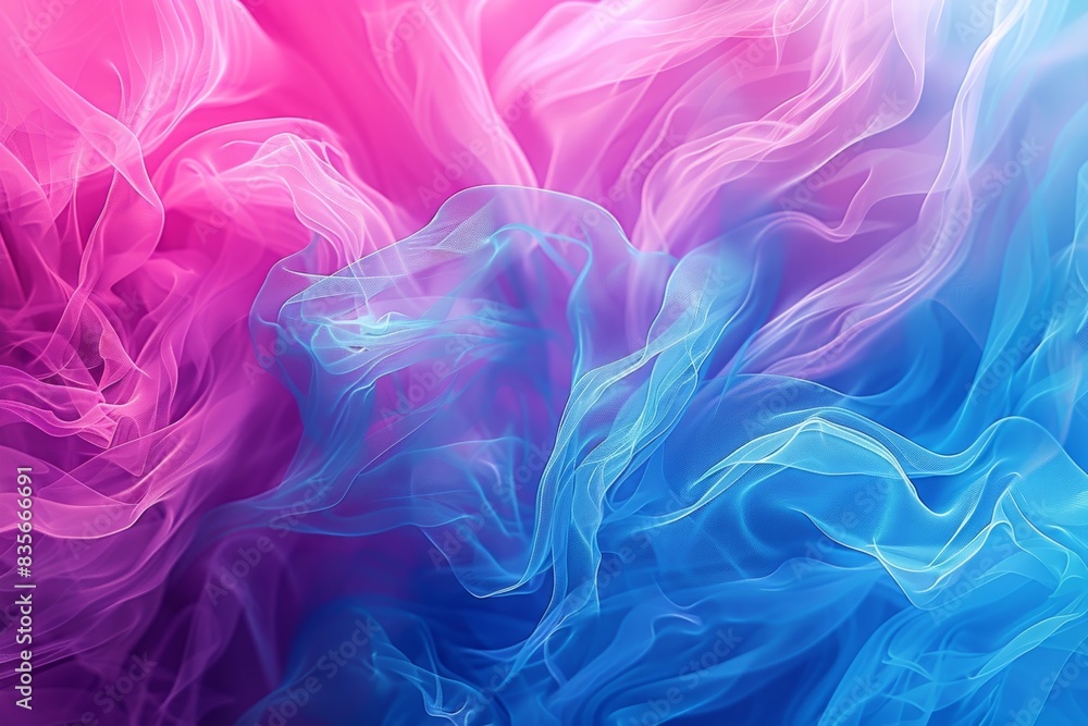 Pink and blue fabric with soft texture. Abstract design. Pink and blue fabric with soft texture. Abstract design.