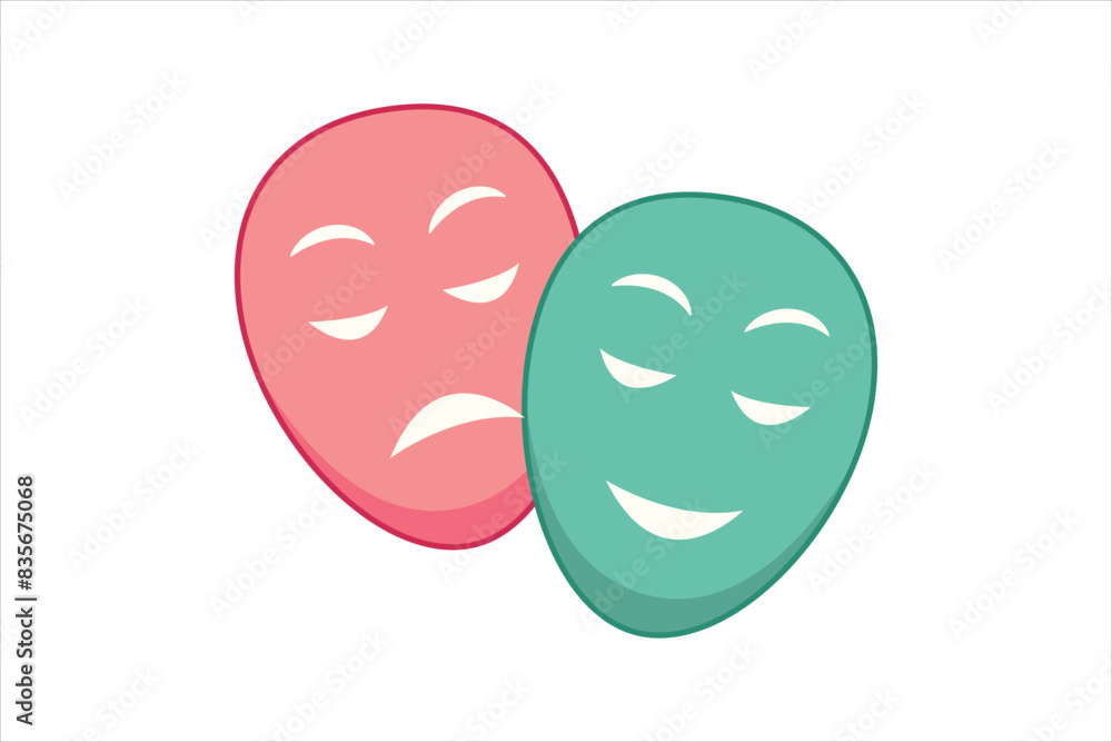 April Fools Flat Sticker Design April Fools Flat Sticker Design
