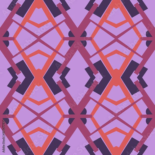 Abstract geometric pattern. Seamless pattern