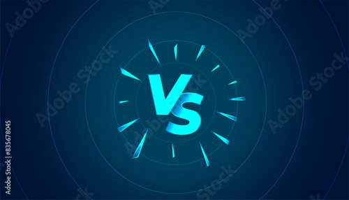trendy dual combat versus vs poster for esport streamer