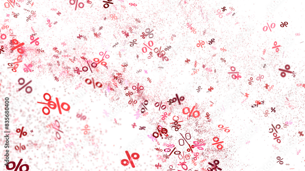 3d Sales icons floating in the air 3D rendering transparent PNG 3d Sales icons floating in the air 3D rendering transparent PNG