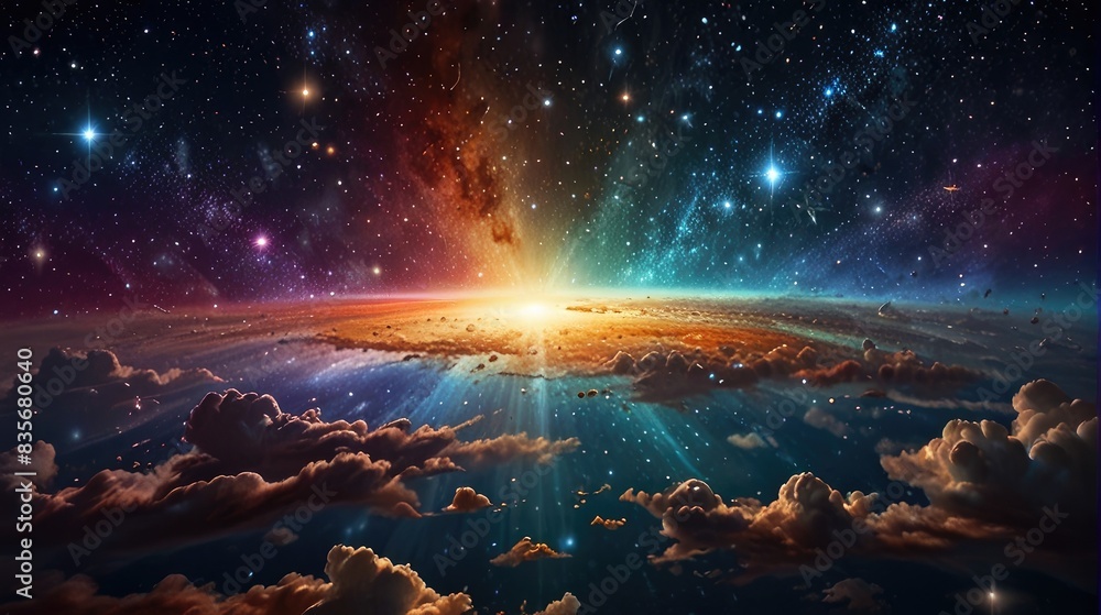 A universe with realistically dazzling and fascinating planets A universe with realistically dazzling and fascinating planets