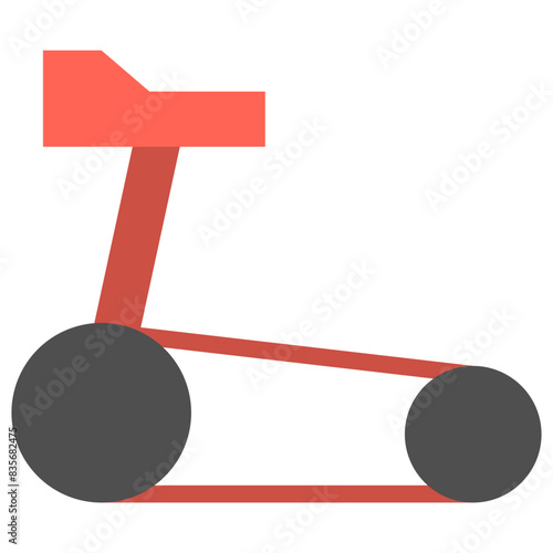 treadmill flat icon