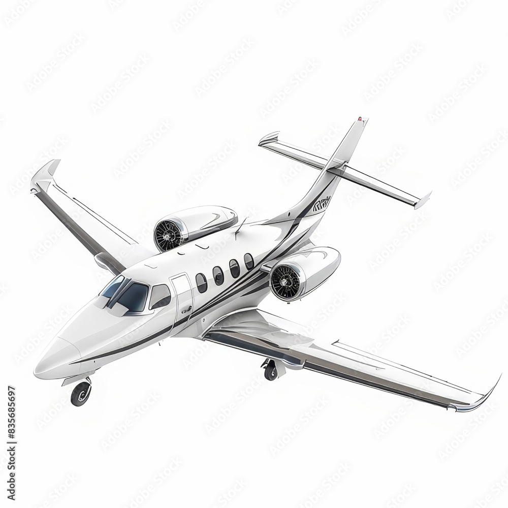 Private plane Isolated on a white background
Private plane Isolated on a white background