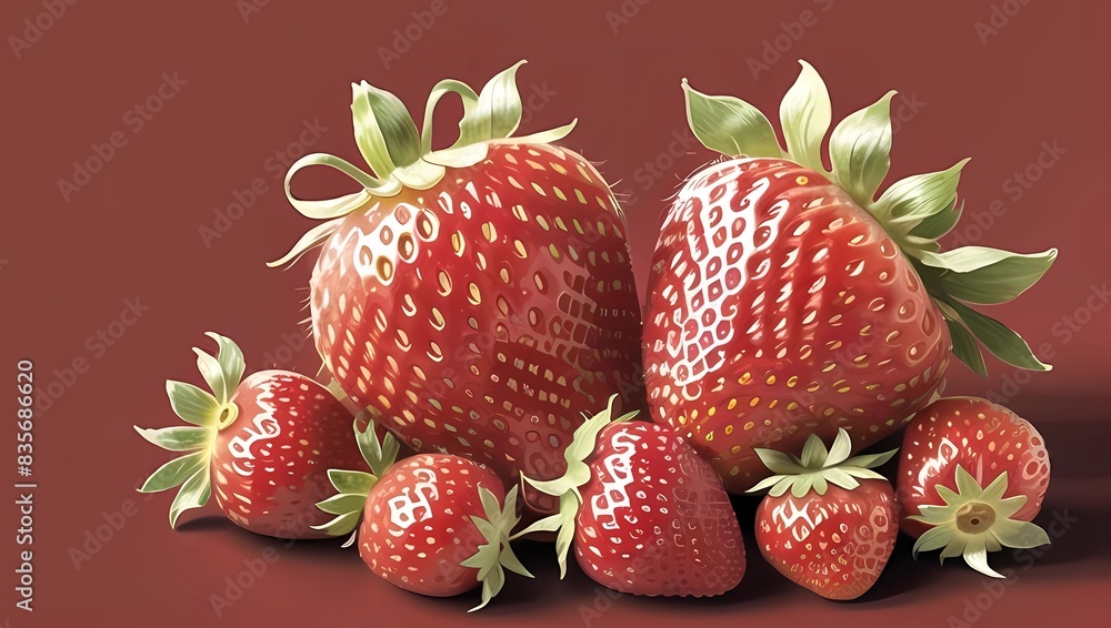 Sweet Harvest: Abundant Strawberries Sweet Harvest: Abundant Strawberries