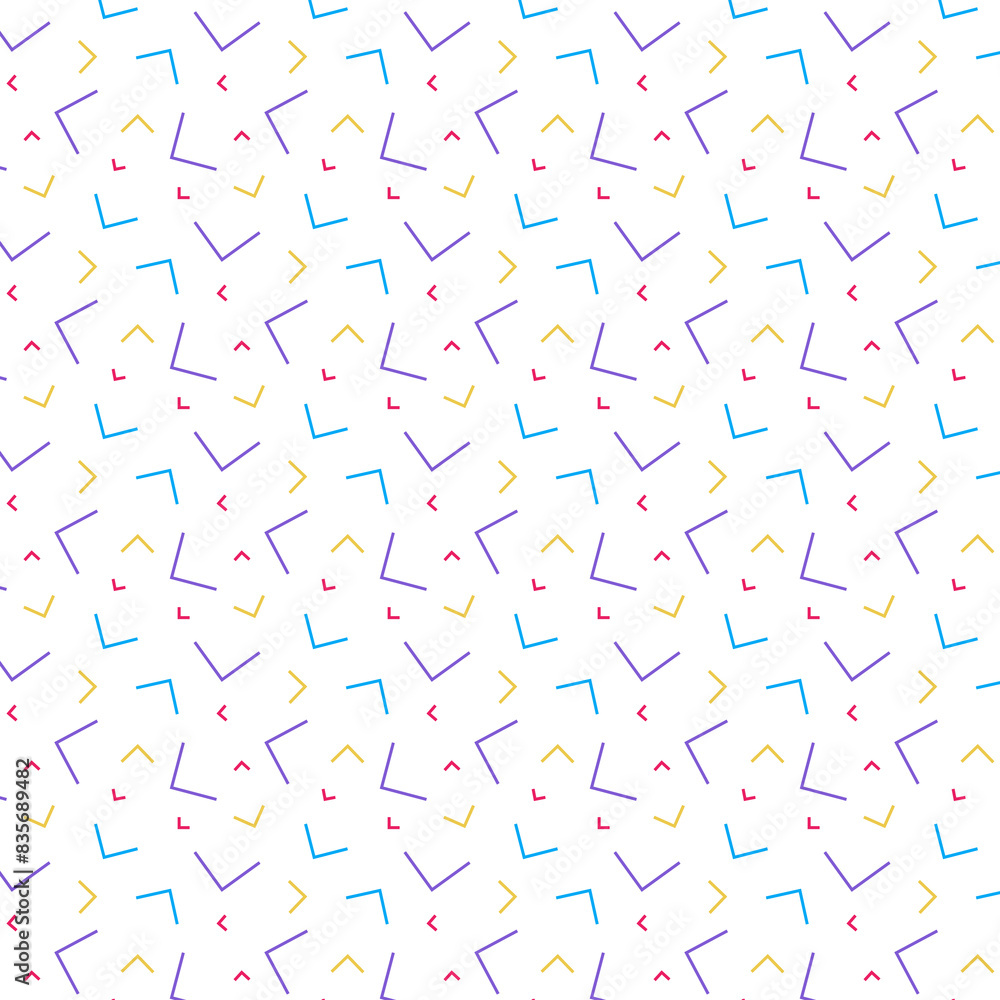 A fun Memphis pattern with contemporary and visually appealing pattern featuring geometric shapes and patterns. Perfect for holiday-themed designs, packaging, and textiles. A fun Memphis pattern with contemporary and visually appealing pattern featuring geometric shapes and patterns. Perfect for holiday-themed designs, packaging, and textiles.