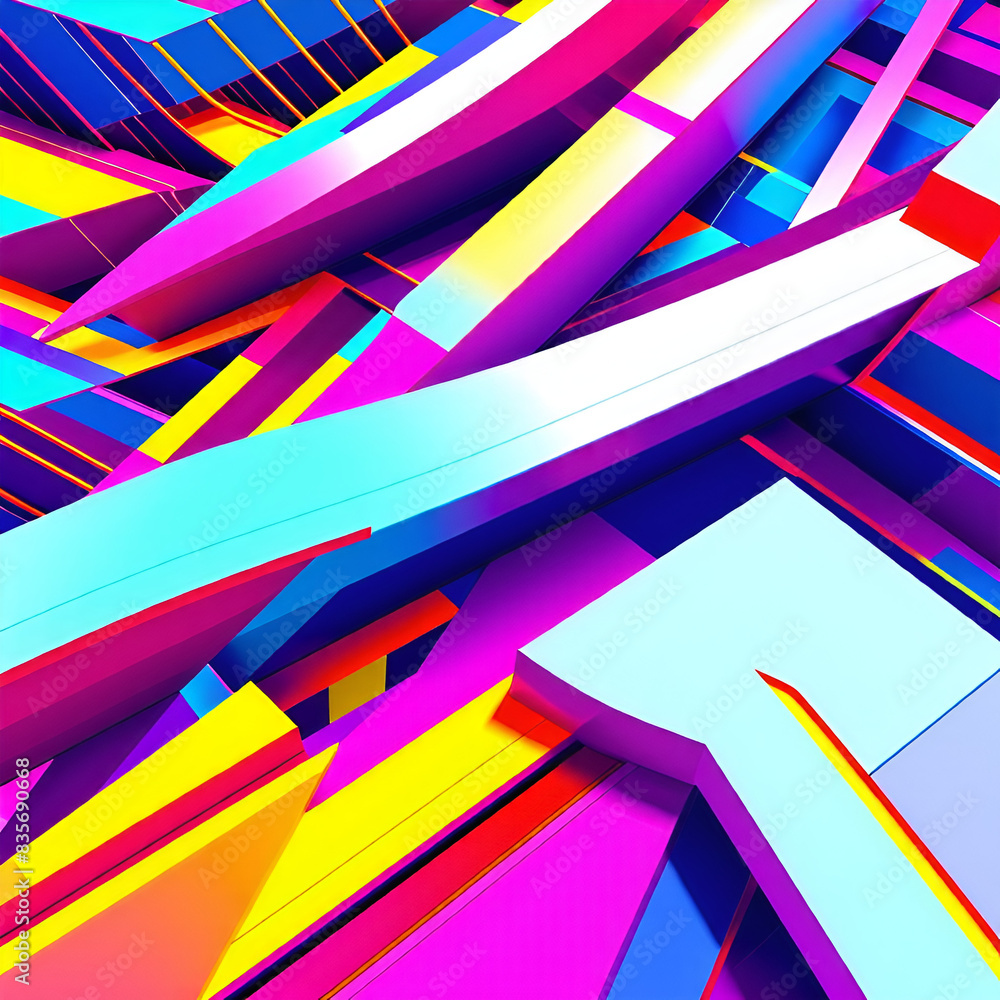 custom made wallpaper toronto digitalAbstract 3D Design Background
Generative AI