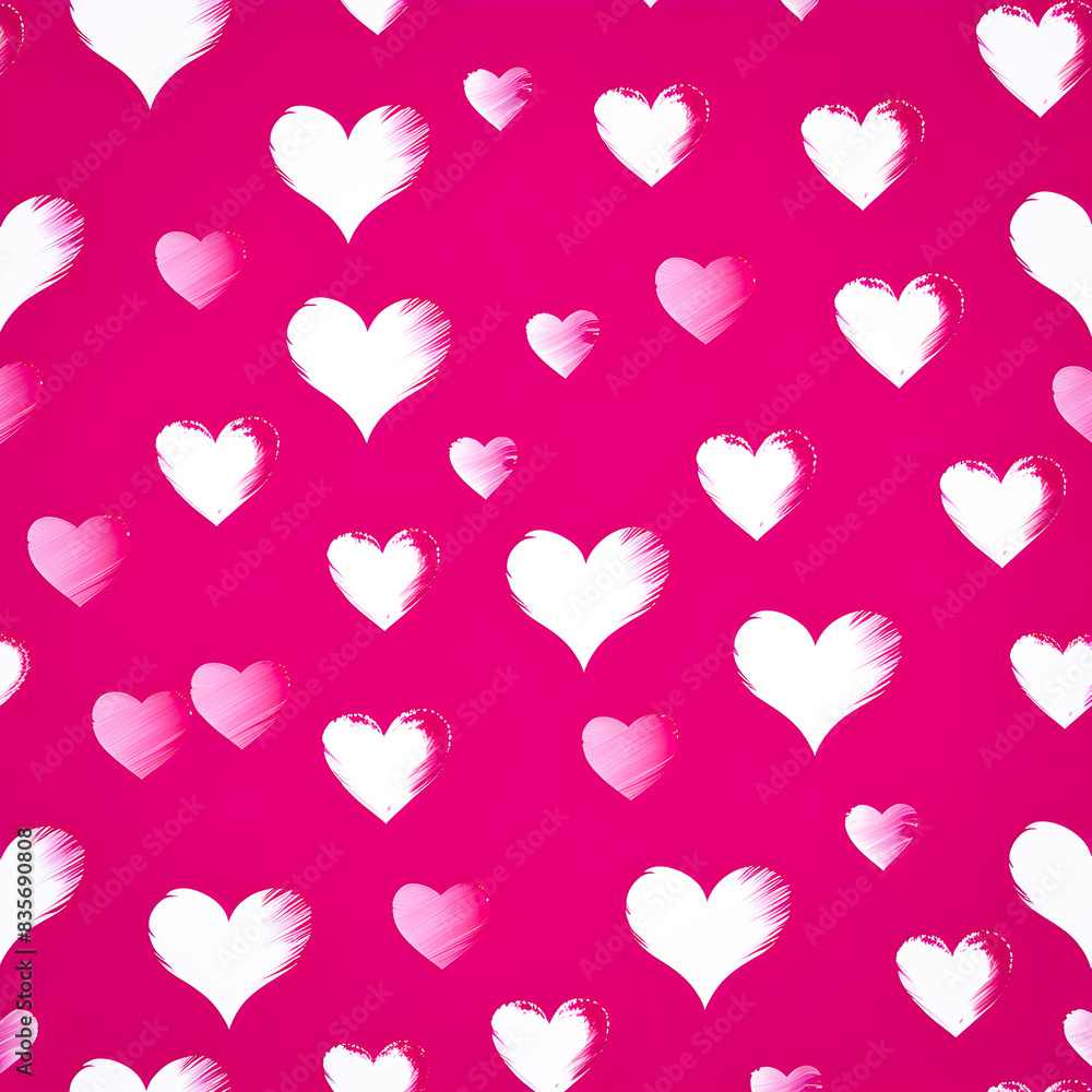 The background with hearts and different colors which are related to love The background with hearts and different colors which are related to love