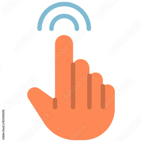 flick flat icon