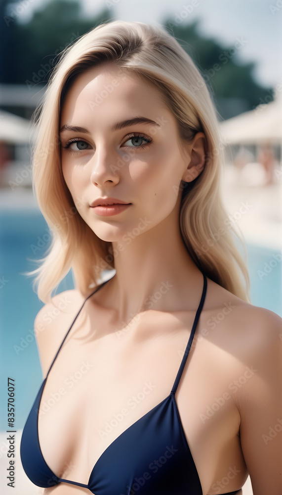 Beautiful girl in swimsuit
Beautiful girl in swimsuit