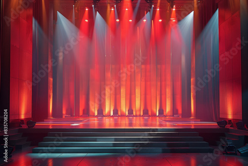 Podiums or stages for cosmetics over clean background. Perfect for demonstrating your product.
