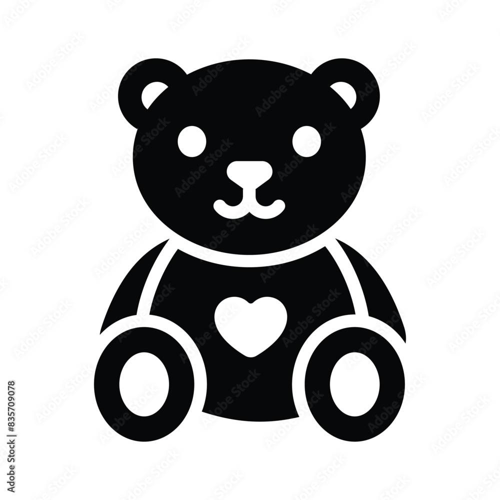 Check this cute vector design of teddy bear, modern and trendy style Check this cute vector design of teddy bear, modern and trendy style