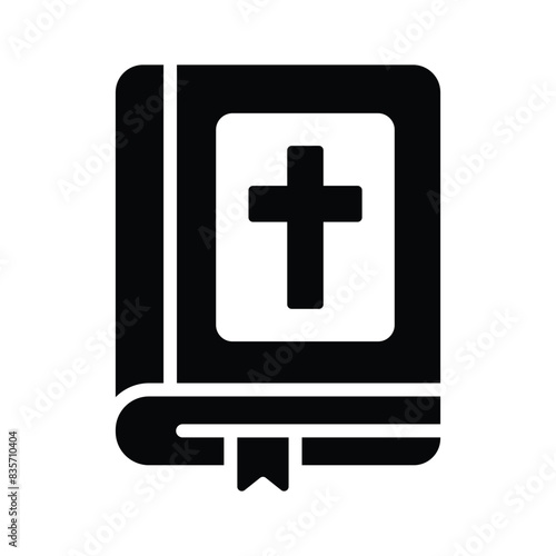 A holy book of bible, sacred book vector design