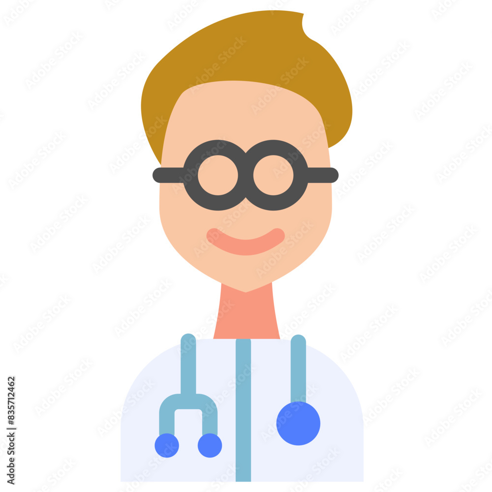 doctor flat icon doctor flat icon