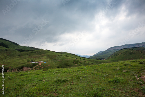 Mountains in eastern Shanxi Province, China