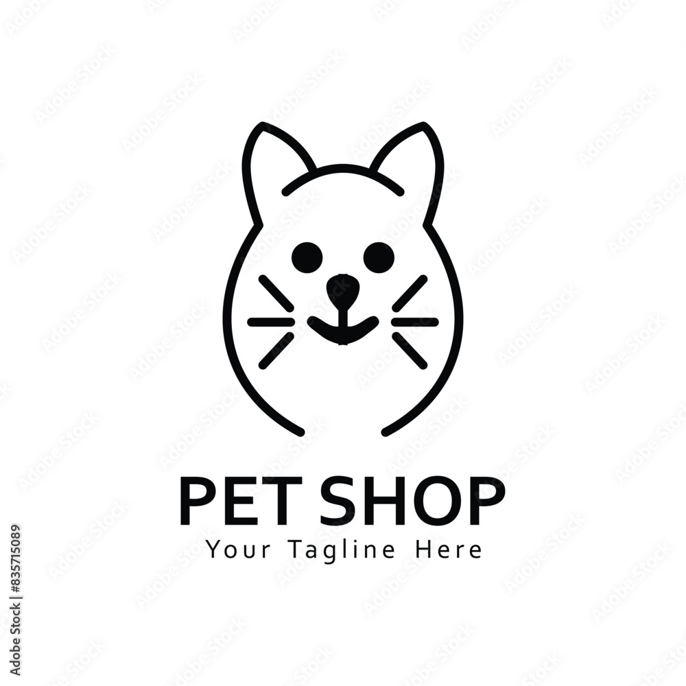 Obraz premium Pet service branding concept