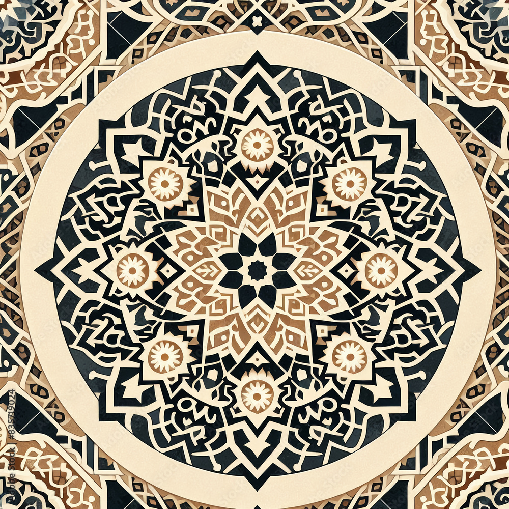 moroco islamic pattern with texture moroco islamic pattern with texture