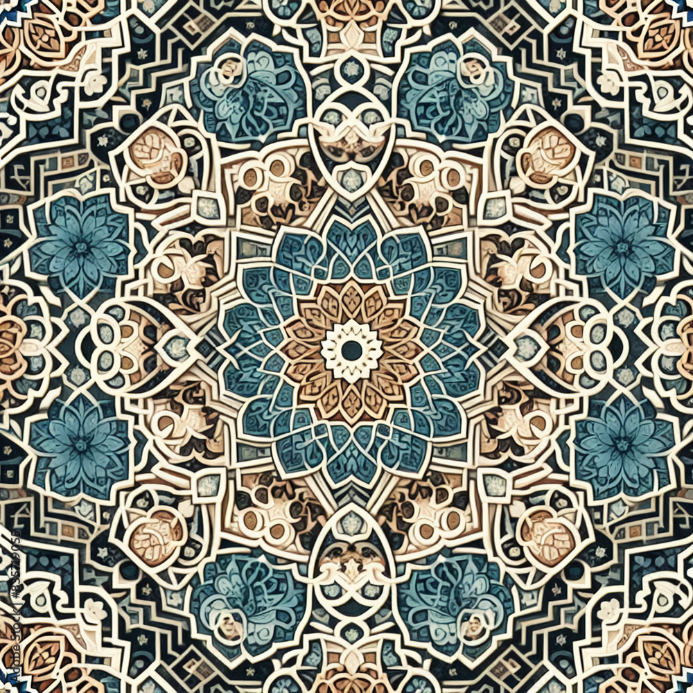 moroco islamic pattern with texture moroco islamic pattern with texture
