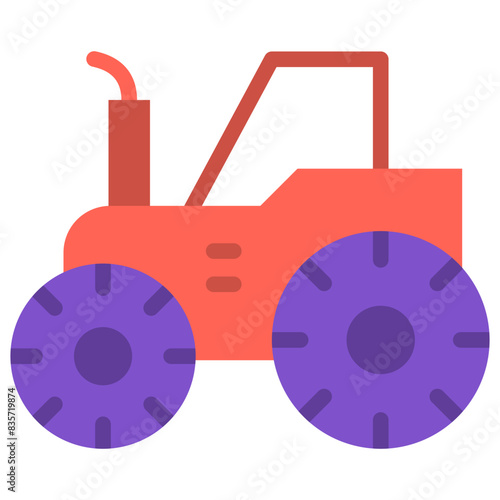 tracktor flat icon