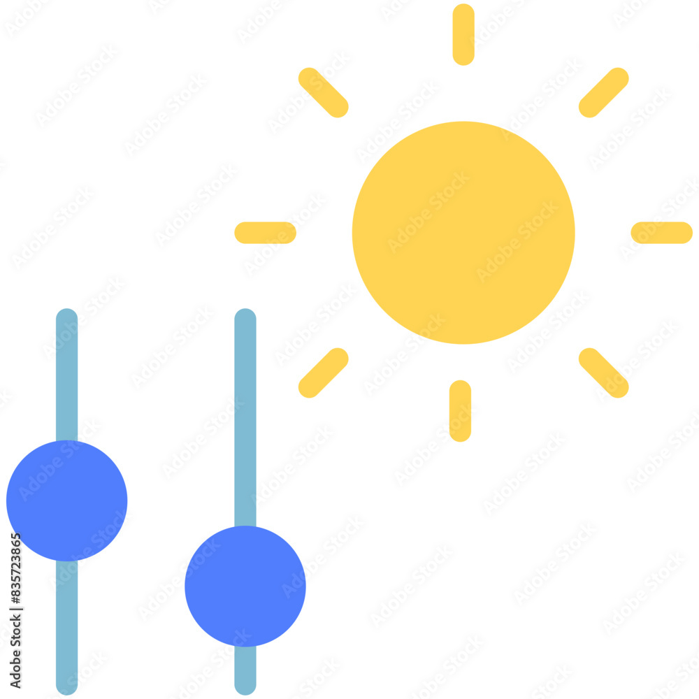 brightness flat icon brightness flat icon