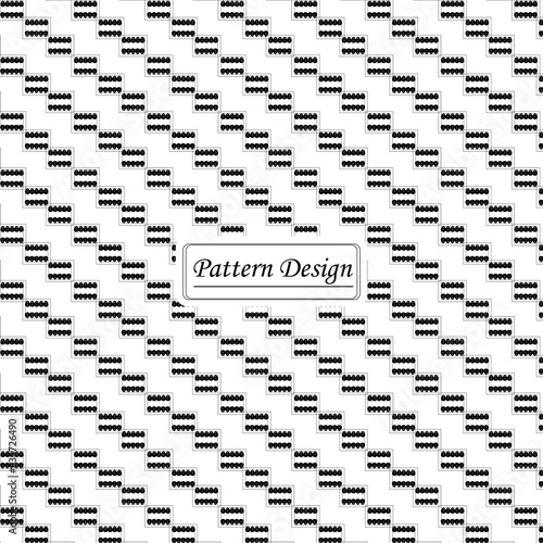 Hand drawn decorative vintage pattern